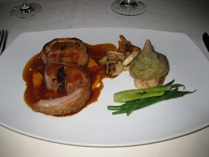 Nuances saddle of lamb