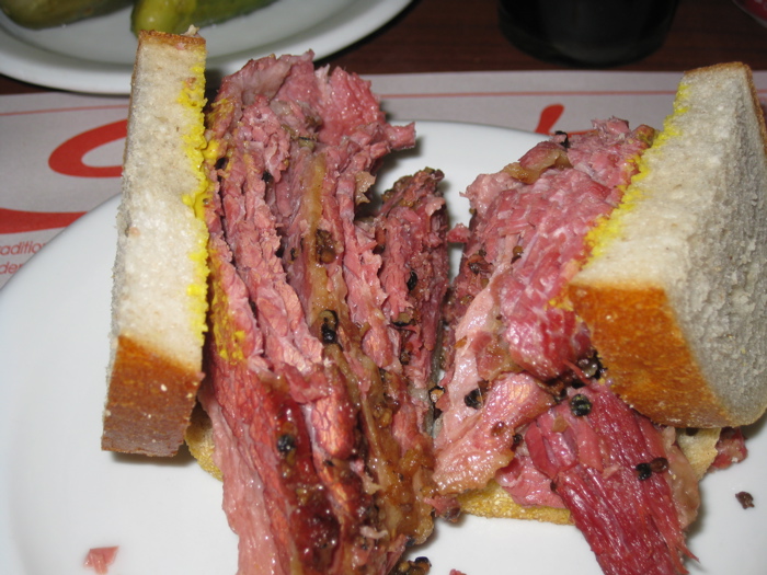 Schwartz's Smoked Meat Sandwich